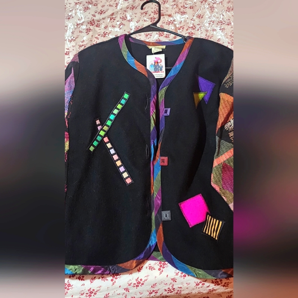 Woman colorpatch blazer